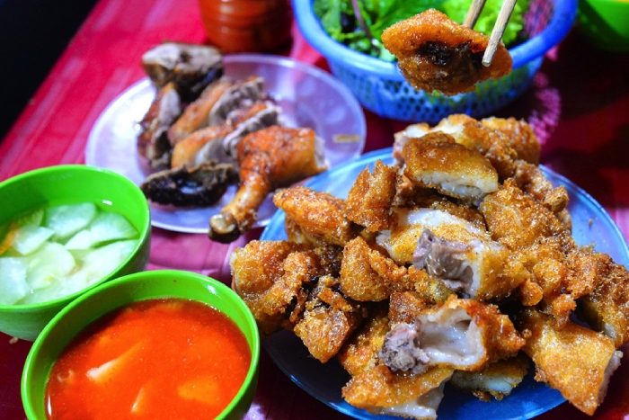 Bánh áp chao ở Cao Bằng