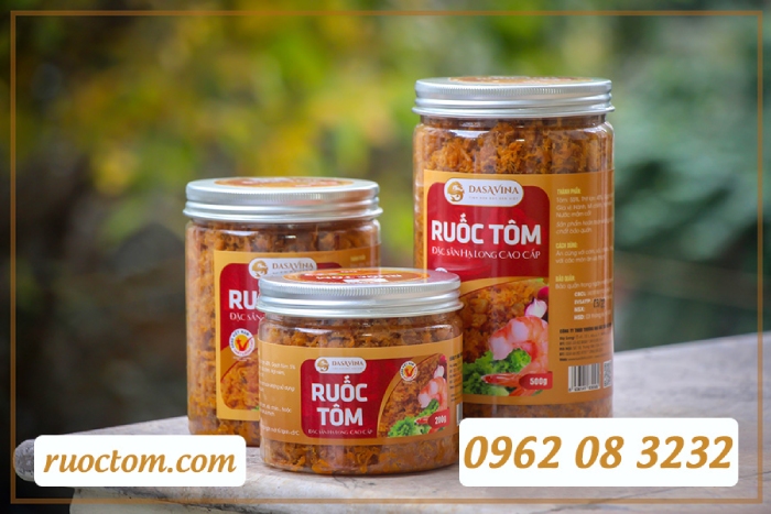 Ruốc tôm DASAVINA được nhiều khách hàng tin tưởng lựa chọn